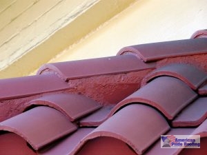 red tile barrel roof